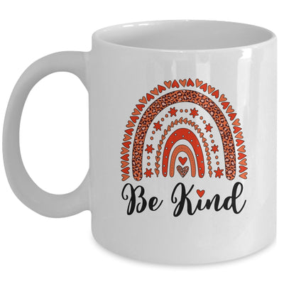 Vintage Unity Day Be Kind Rainbow Orange Mug | siriusteestore