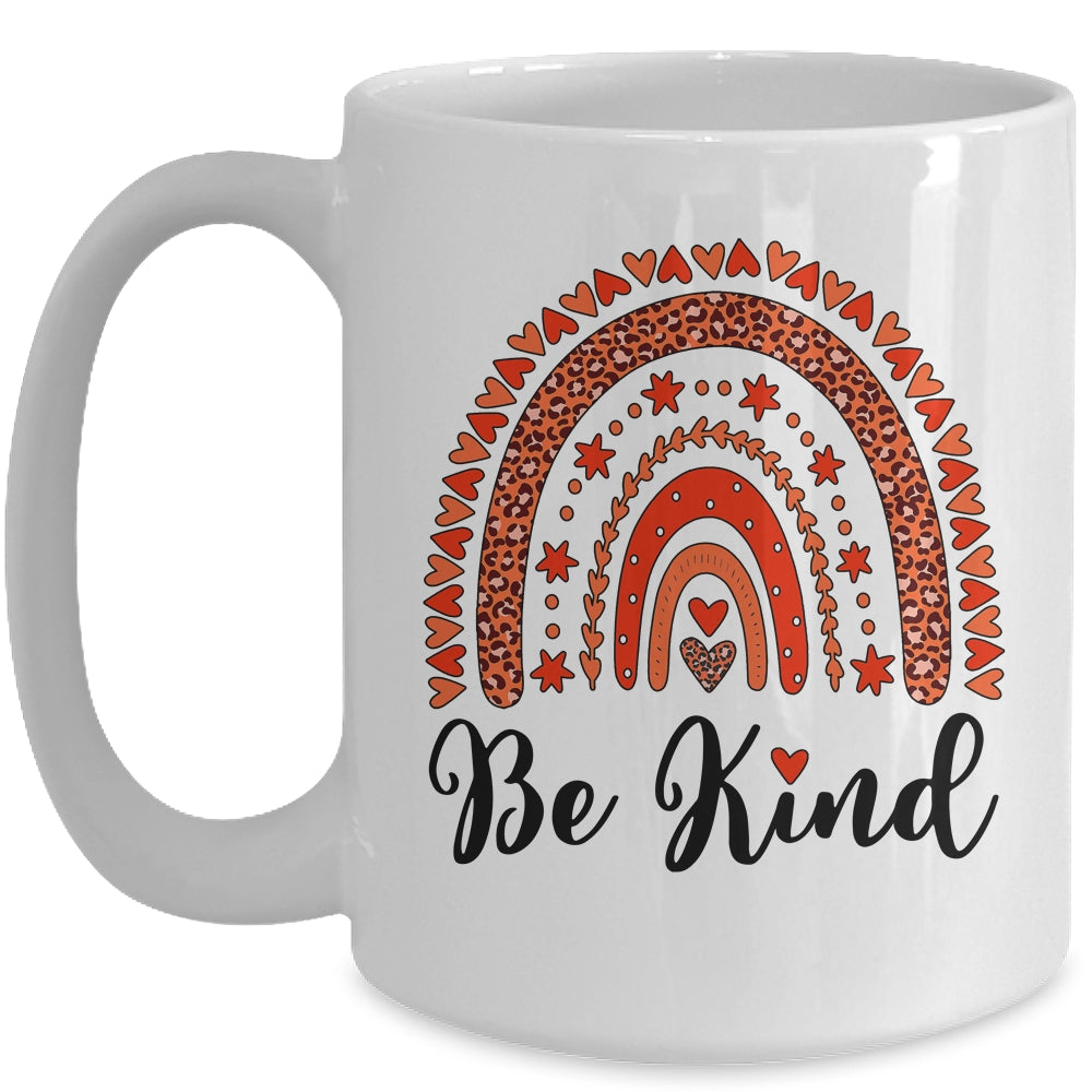 Vintage Unity Day Be Kind Rainbow Orange Mug | siriusteestore