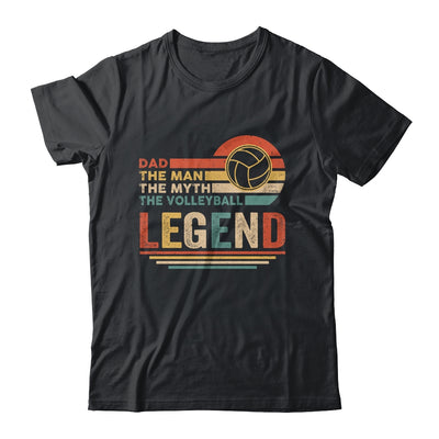 Vintage Volleyball Dad The Man The Myth The Legend Shirt & Hoodie | siriusteestore