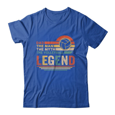 Vintage Volleyball Dad The Man The Myth The Legend Shirt & Hoodie | siriusteestore