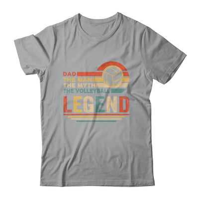 Vintage Volleyball Dad The Man The Myth The Legend Shirt & Hoodie | siriusteestore
