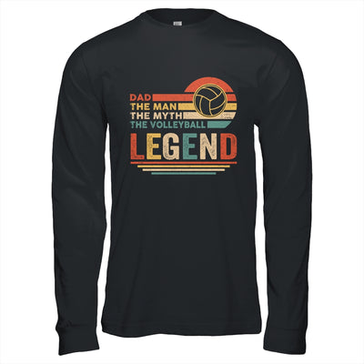 Vintage Volleyball Dad The Man The Myth The Legend Shirt & Hoodie | siriusteestore