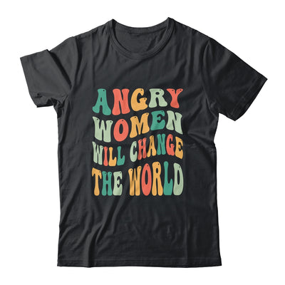 Vintage Woman Rights Angry Women Will Change World Shirt & Tank Top | siriusteestore