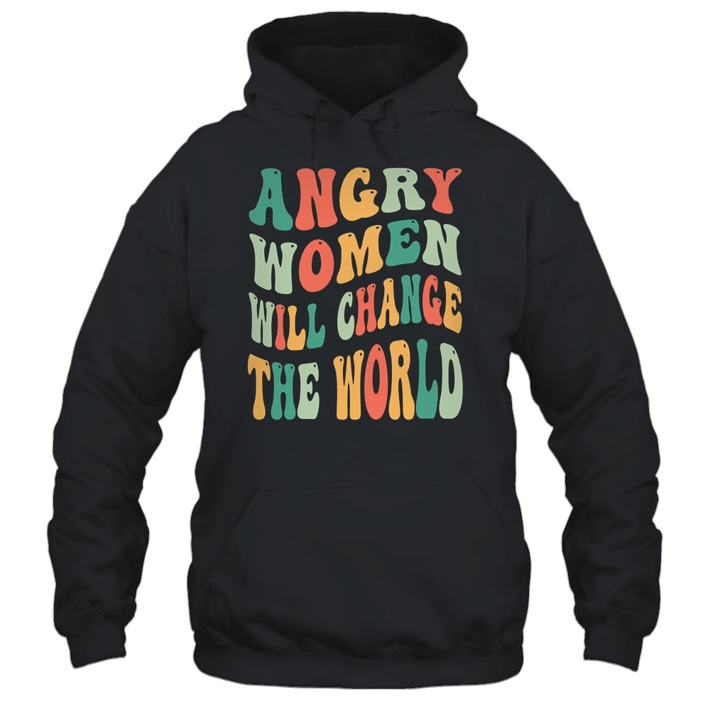 Vintage Woman Rights Angry Women Will Change World Shirt & Tank Top | siriusteestore