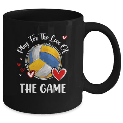 Volleyball Play For The Love Of The Game Mug | siriusteestore