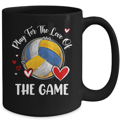 Volleyball Play For The Love Of The Game Mug | siriusteestore