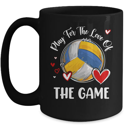 Volleyball Play For The Love Of The Game Mug | siriusteestore