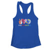 Volleyball Player Girls Peace Love Volleyball Women Shirt & Tank Top | siriusteestore