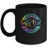 Warning Girls Trip In Progress Girls Trip Vacation Tie Dye Mug | siriusteestore