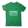 Warning I May Be Prone To Shenanigans St Patricks Day Shirt & Hoodie | siriusteestore