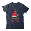 Watermelon Christmas Tree Christmas In July Summer Vacation Shirt & Tank Top | siriusteestore