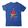Watermelon Christmas Tree Christmas In July Summer Vacation Shirt & Tank Top | siriusteestore