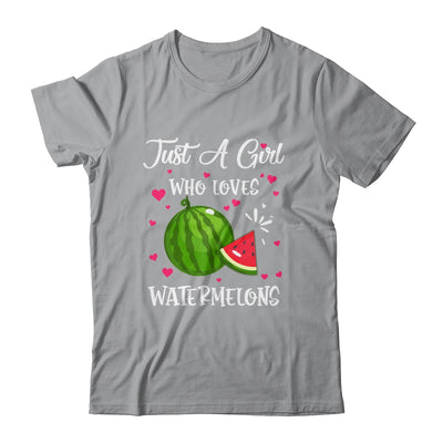 Watermelon For Girls Just A Girl Who Loves Watermelons Shirt & Tank Top | siriusteestore