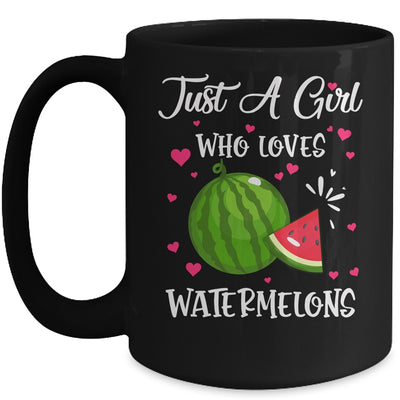 Watermelon For Girls Just A Girl Who Loves Watermelons Mug | siriusteestore