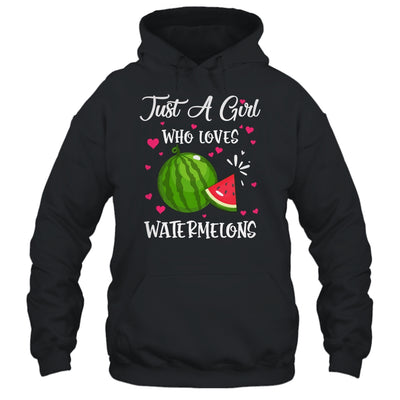 Watermelon For Girls Just A Girl Who Loves Watermelons Shirt & Tank Top | siriusteestore