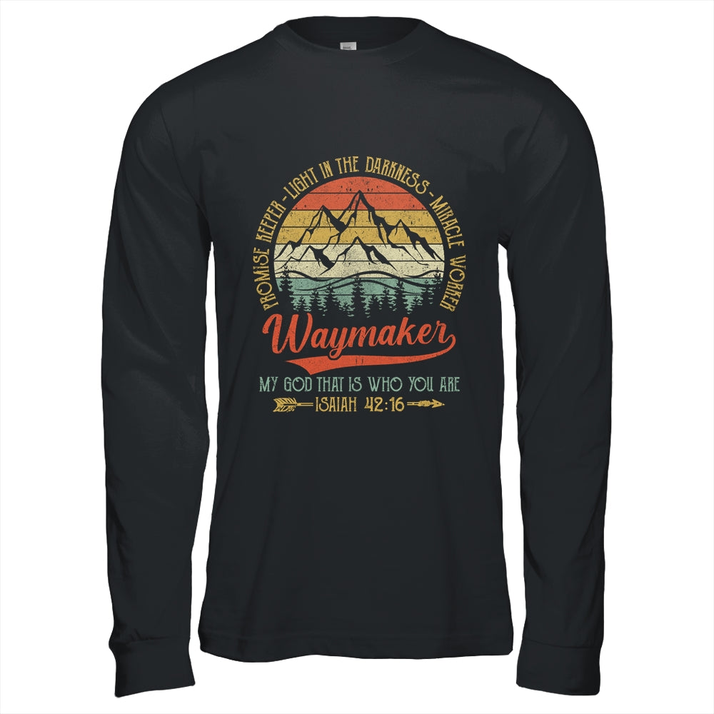 Waymaker Miracle Worker Promise Keeper Christian Shirt & Hoodie | siriusteestore