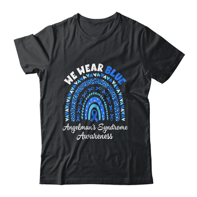 We Wear Blue For Angelmans Syndrome Awareness Shirt & Hoodie | siriusteestore