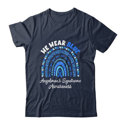 We Wear Blue For Angelmans Syndrome Awareness Shirt & Hoodie | siriusteestore