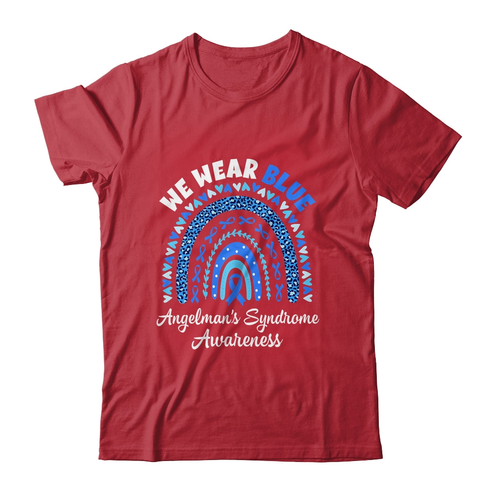 We Wear Blue For Angelmans Syndrome Awareness Shirt & Hoodie | siriusteestore