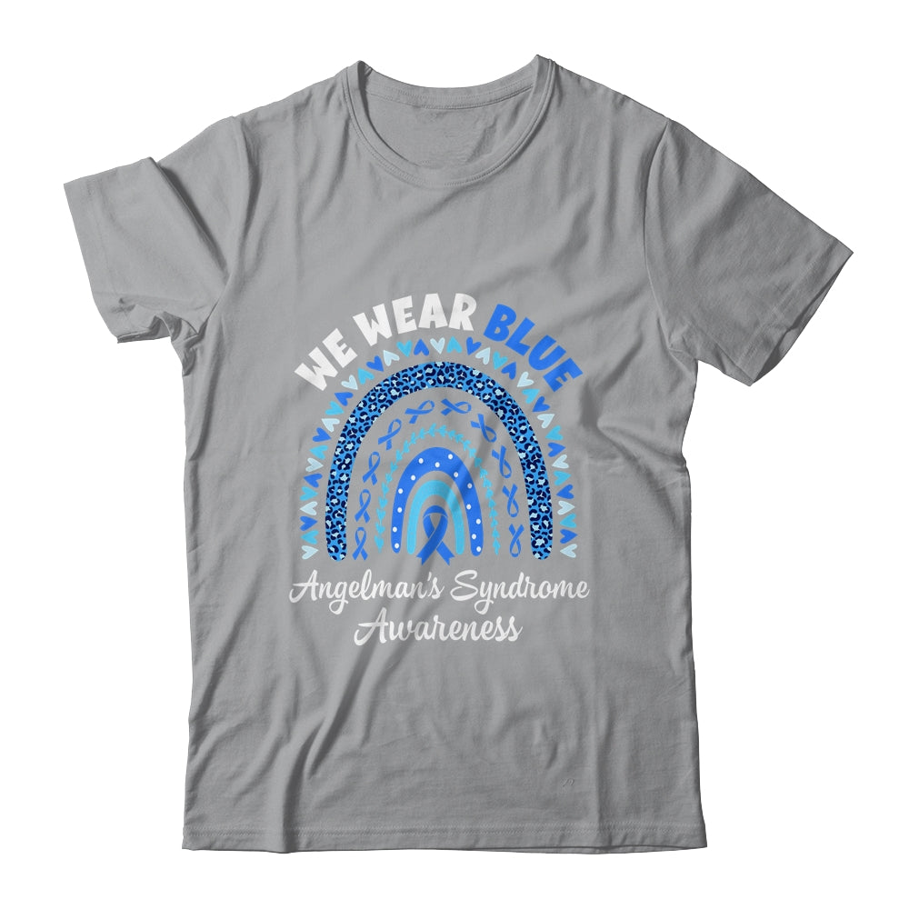 We Wear Blue For Angelmans Syndrome Awareness Shirt & Hoodie | siriusteestore