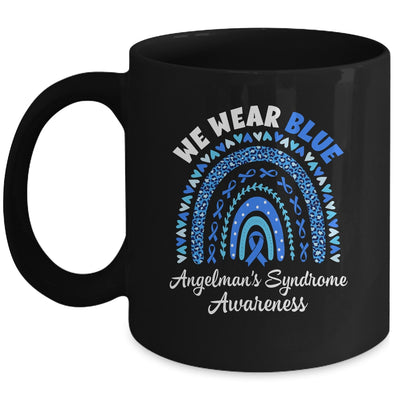 We Wear Blue For Angelmans Syndrome Awareness Mug | siriusteestore