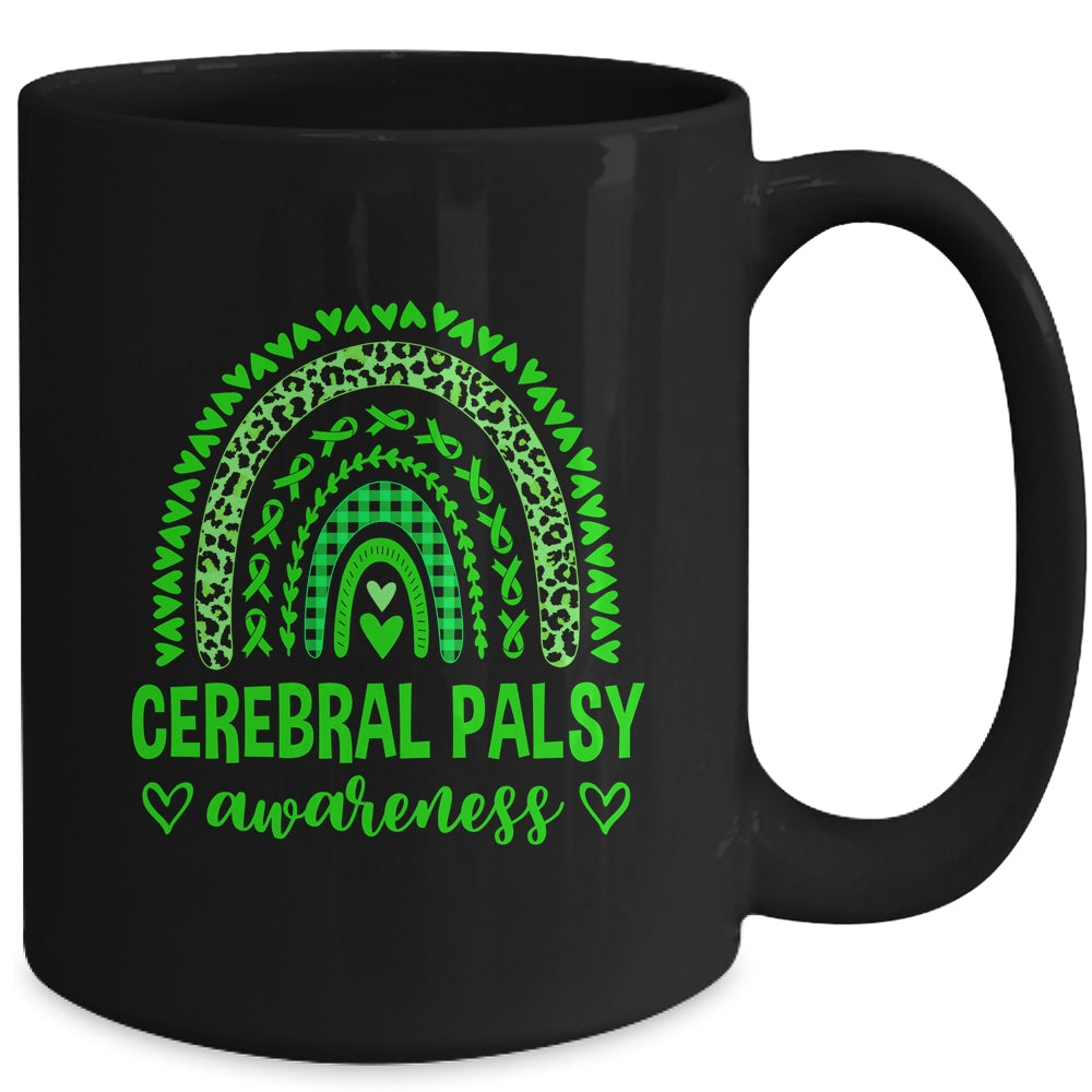 We Wear Green Cerebral Palsy Awareness CP Month Mug | siriusteestore