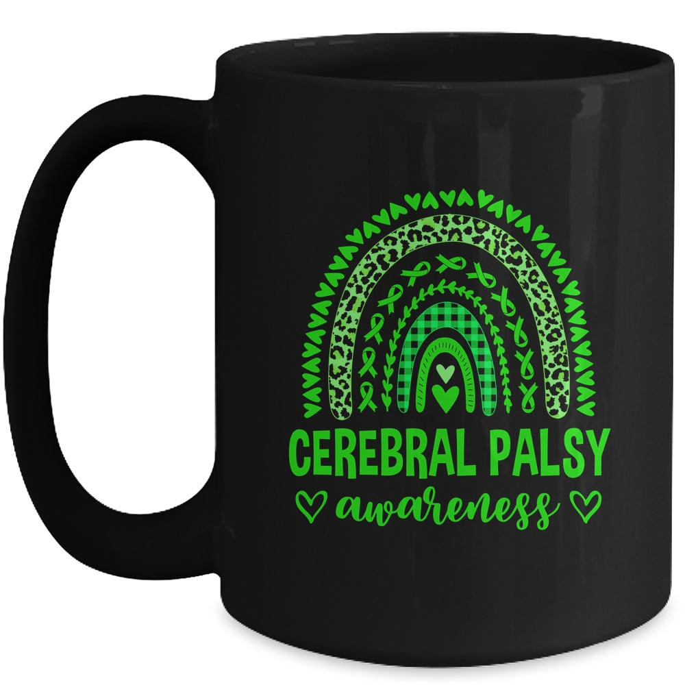 We Wear Green Cerebral Palsy Awareness CP Month Mug | siriusteestore