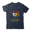 We Wear Rainbow Heart For Ocular Albinism Awareness Shirt & Hoodie | siriusteestore