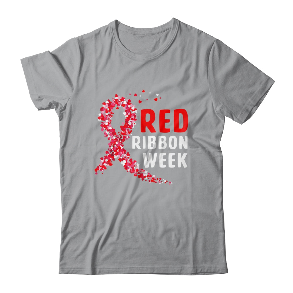 We Wear Red For Red Ribbon Week Awareness Shirt & Hoodie | siriusteestore