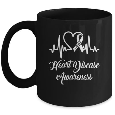 We Wear Red In February Go Red Heart Disease Awareness Mug | siriusteestore
