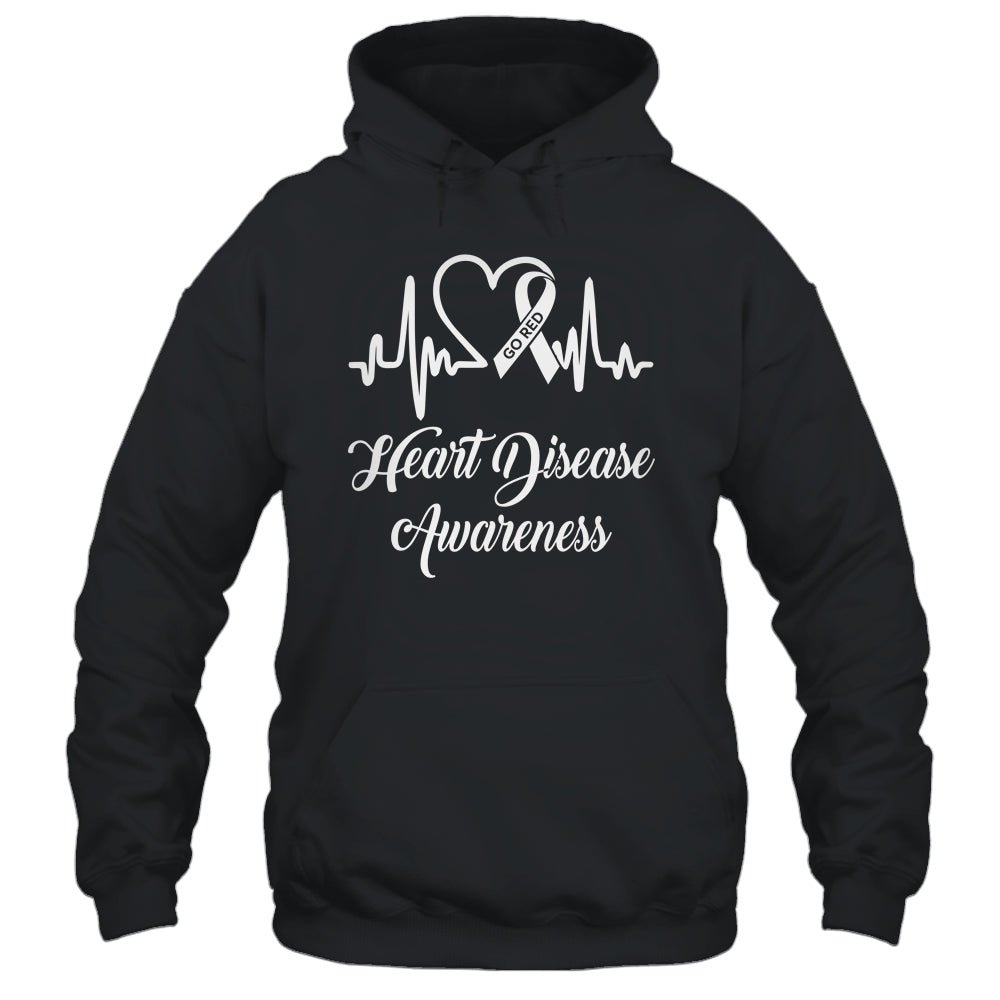 We Wear Red In February Go Red Heart Disease Awareness Shirt & Hoodie | siriusteestore