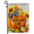 Welcome Fall Pumpkin Bow Flag Vertical Sunflower Seasonal Autumn | siriusteestore