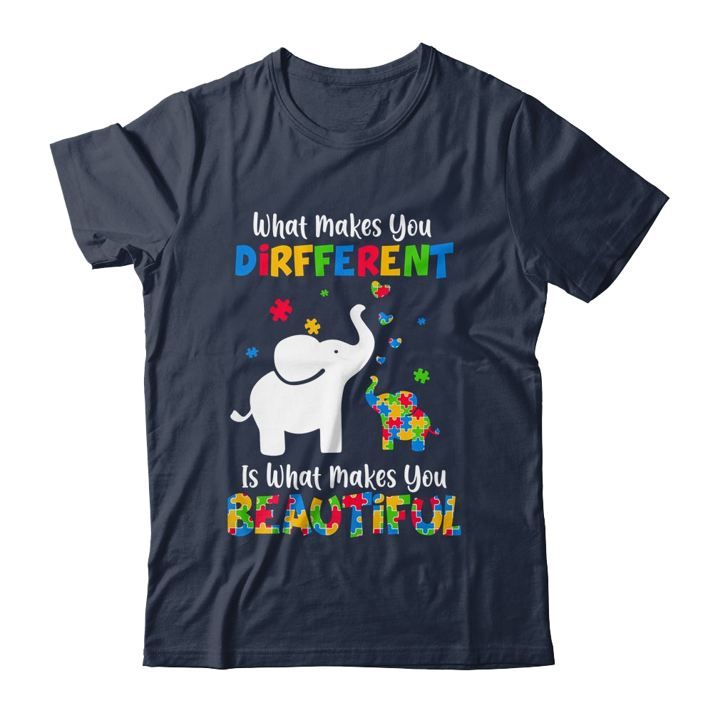 What Makes You Different Autism Child Elephant Mom Awareness Shirt & Hoodie | siriusteestore
