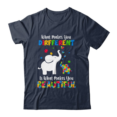 What Makes You Different Autism Child Elephant Mom Awareness Shirt & Hoodie | siriusteestore