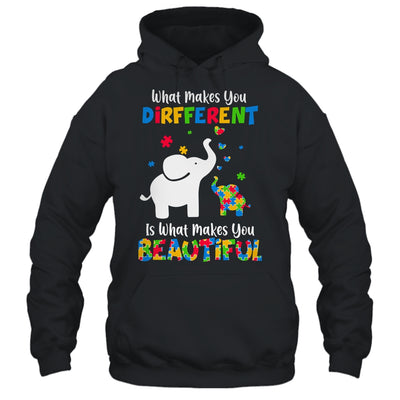 What Makes You Different Autism Child Elephant Mom Awareness Shirt & Hoodie | siriusteestore