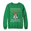 White English Bulldog Dog Reindeer Ugly Christmas Xmas Shirt & Sweatshirt | siriusteestore