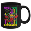 Whos Your Crawdaddy Crawfish Mardi Gras Funny Flag Mug | siriusteestore