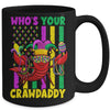 Whos Your Crawdaddy Crawfish Mardi Gras Funny Flag Mug | siriusteestore