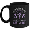 Why Walk When You Can Cartwheel Tumbling Funny Girl Mug | siriusteestore