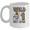 Wild About 1st Frist Grade Back To School Student Teacher Mug | siriusteestore