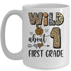Wild About 1st Frist Grade Back To School Student Teacher Mug | siriusteestore