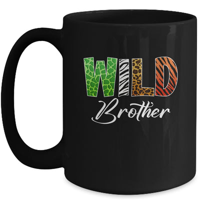 Wild Brother Zoo Born Wild Birthday Safari Jungle Mug | siriusteestore
