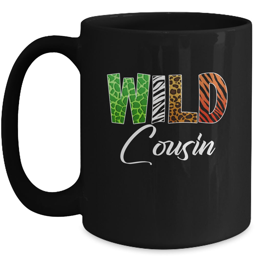Wild Cousin Zoo Born Wild Birthday Safari Jungle Mug | siriusteestore