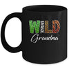 Wild Grandma Zoo Born Wild Birthday Safari Jungle Mug | siriusteestore