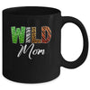 Wild Mom Zoo Born Wild Birthday Safari Jungle Mug | siriusteestore