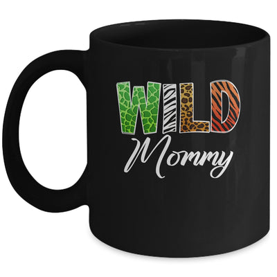 Wild Mommy Zoo Born Wild Birthday Safari Jungle Mug | siriusteestore