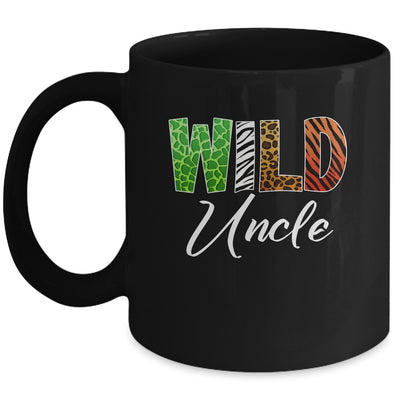 Wild Uncle Zoo Born Wild Birthday Safari Jungle Mug | siriusteestore