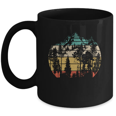 Wildlife Trees Outdoors Nature Retro Forest Mug | siriusteestore