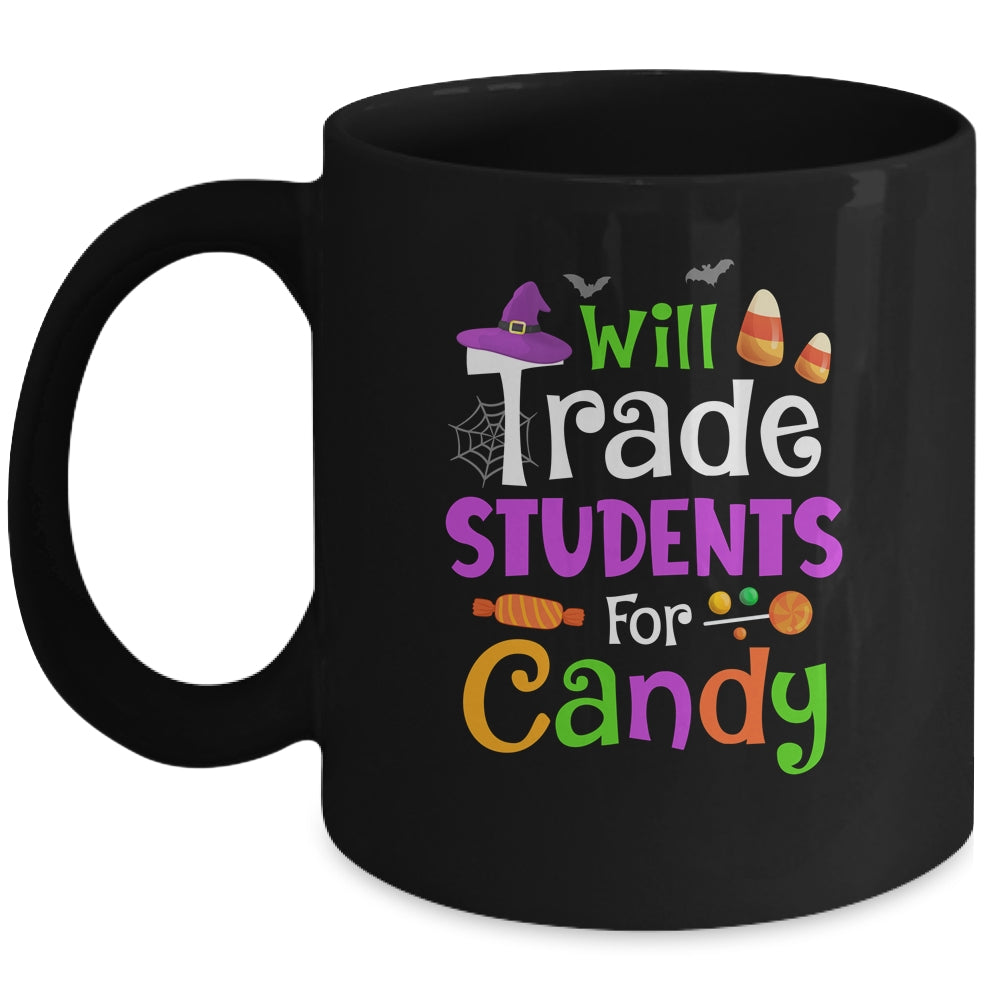 Will Trade Student For Candy Halloween Costume Teacher Mug | siriusteestore