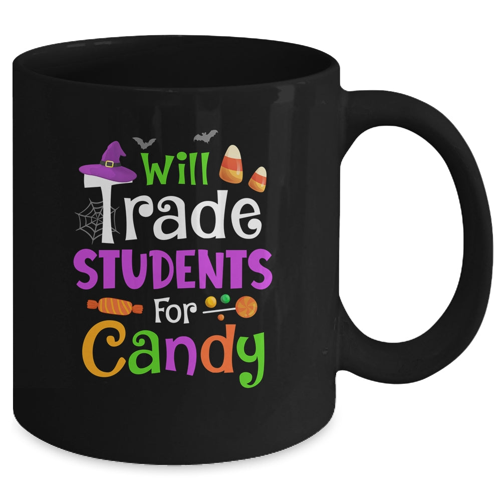 Will Trade Student For Candy Halloween Costume Teacher Mug | siriusteestore